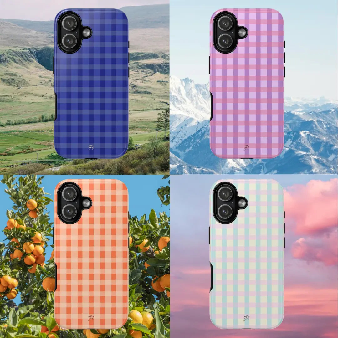 Gingham Phone Cases