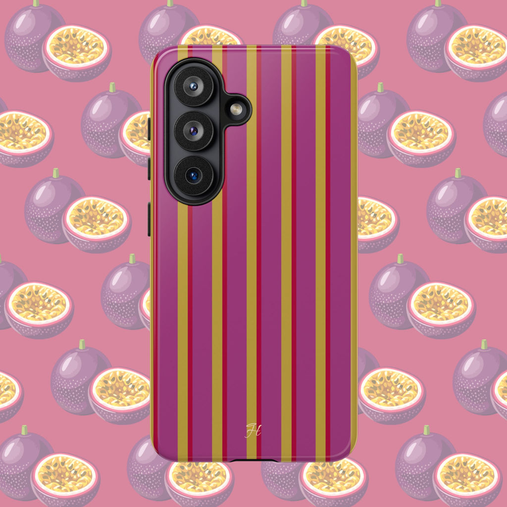 Passionfruit Double Stripe Phone Case