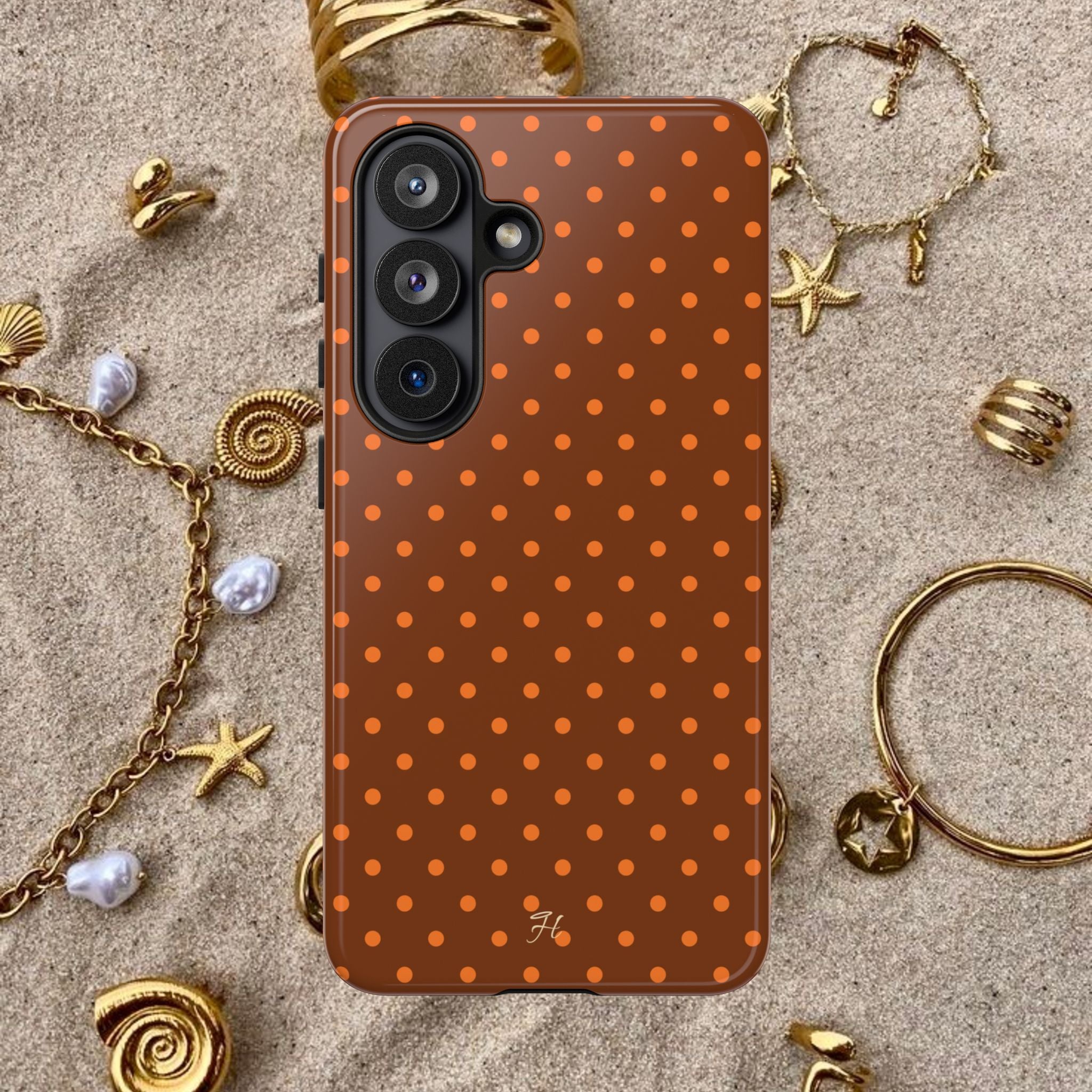 Autumn Polka Dot Phone Case - Halo Collective