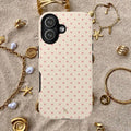 Strawberry Cream Polka Dot Phone Case - Halo Collective