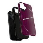 Flute Dark Magenta Phone Case - Halo Collective