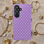 Lavender Polka Dot Phone Case - Halo Collective