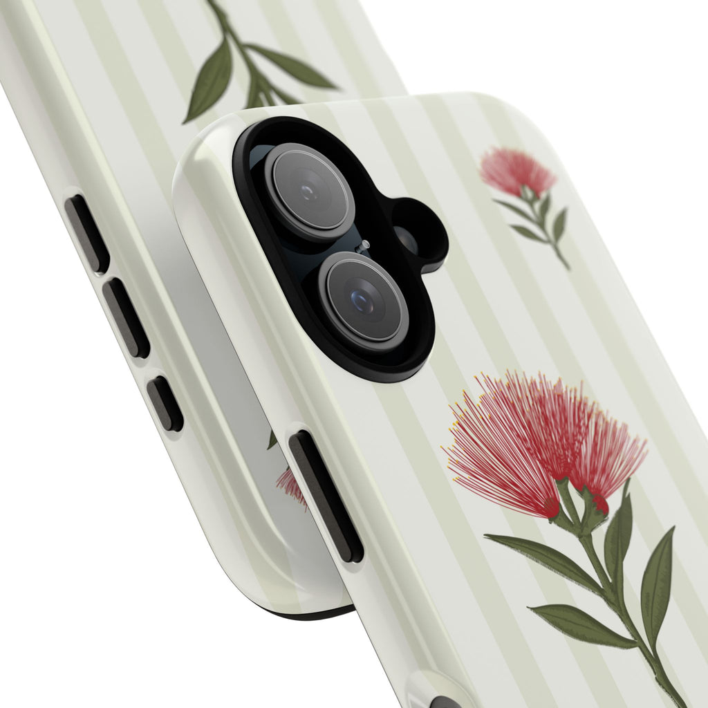 Pōhutukawa Green Phone Case - Halo Collective