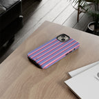 Berry Double Stripe Phone Case