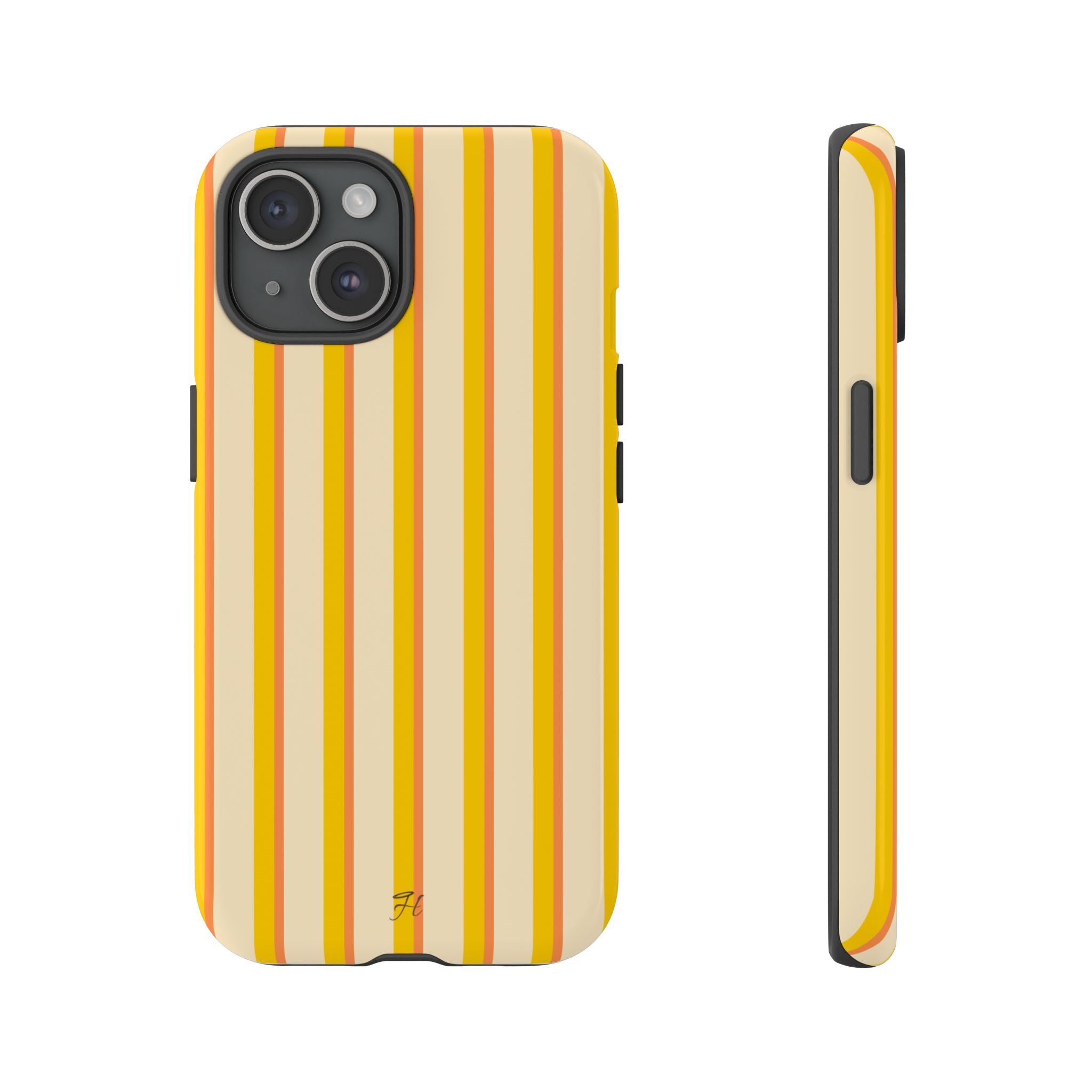 Citrus Double Stripe Phone Case