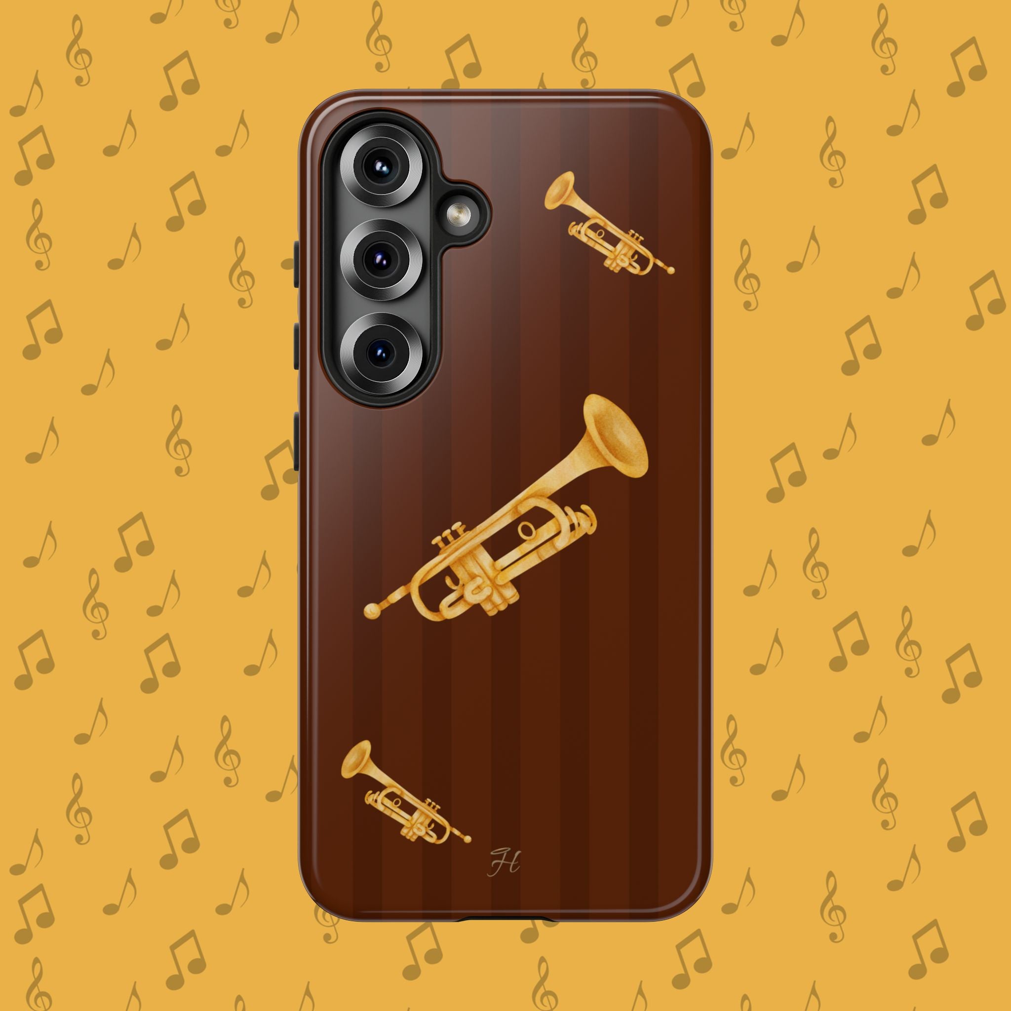 Trumpet Brown Phone Case - Halo Collective