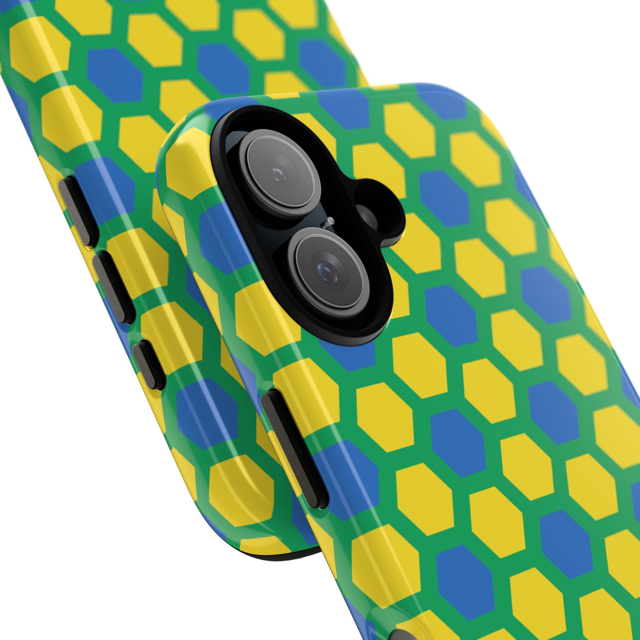 Peacock Hex Phone Case