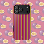 Passionfruit Double Stripe Phone Case
