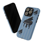 Piano Blue Phone Case - Halo Collective