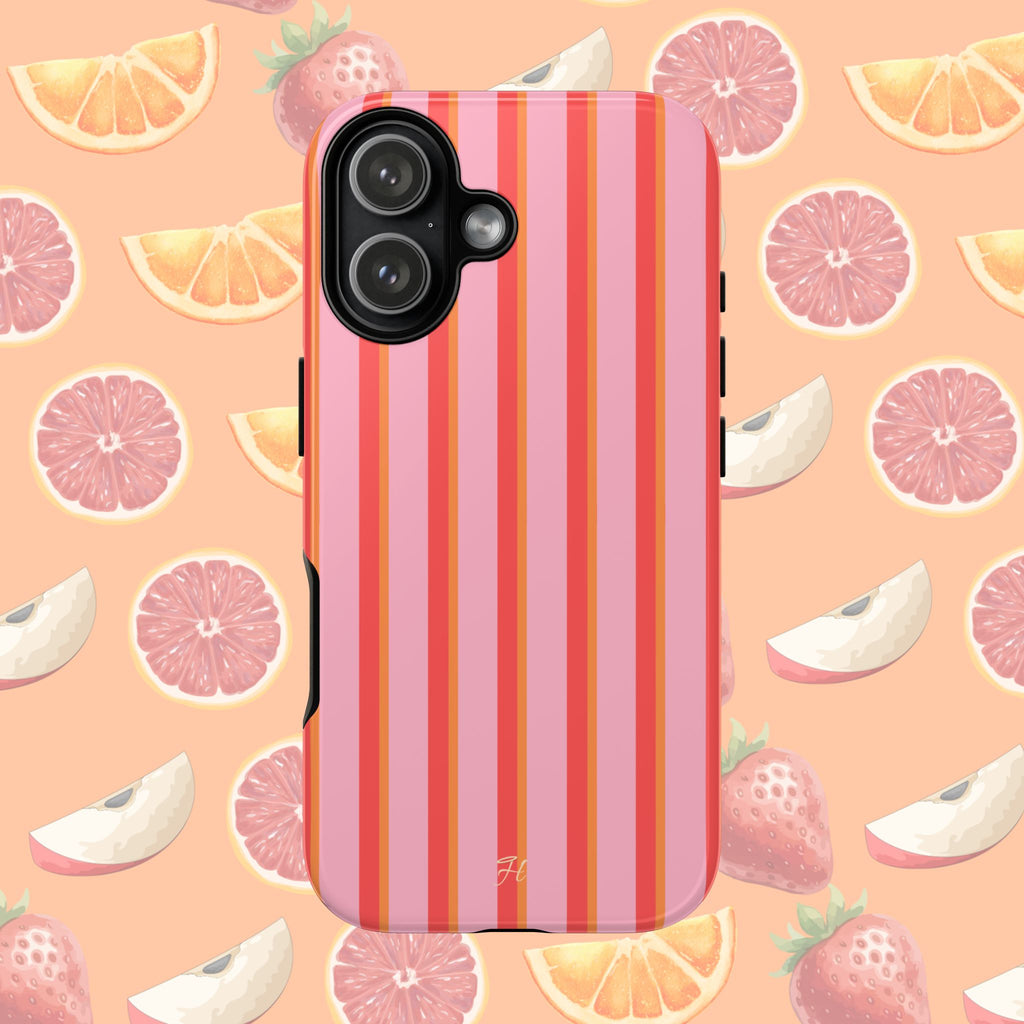 Fruit Punch Double Stripe Phone Case