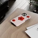 Hibiscus Red Phone Case - Halo Collective