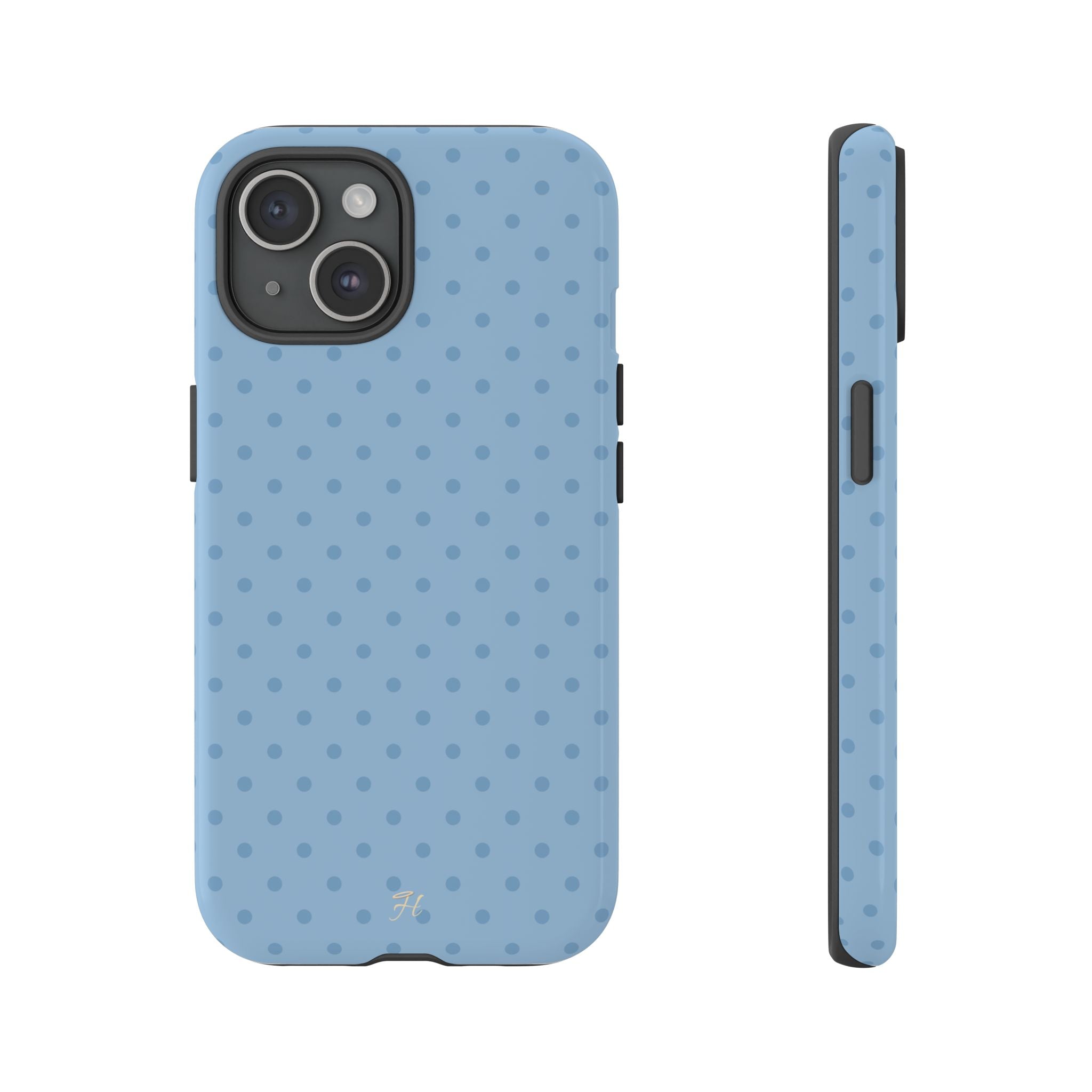 Blueberry Polka Dot Phone Case - Halo Collective