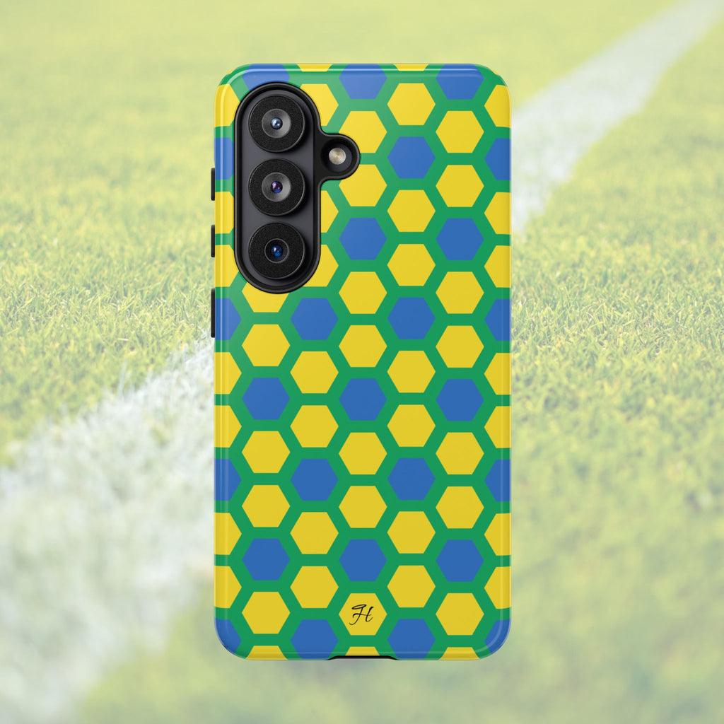 Peacock Hex Phone Case