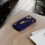 Saxophone Navy Phone Case - Halo Collective