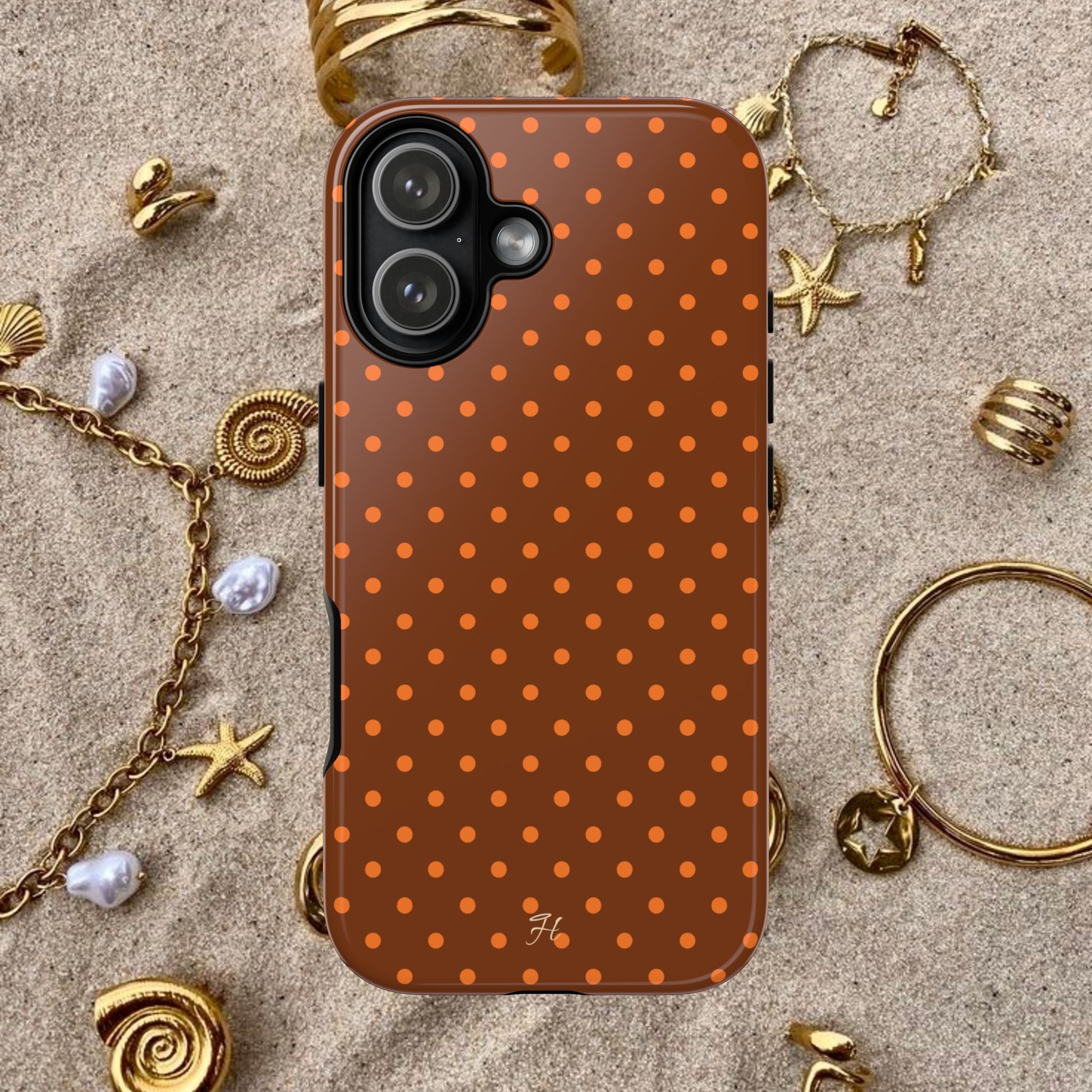 Autumn Polka Dot Phone Case - Halo Collective