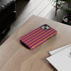 Passionfruit Double Stripe Phone Case