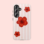 Hibiscus Red Phone Case - Halo Collective
