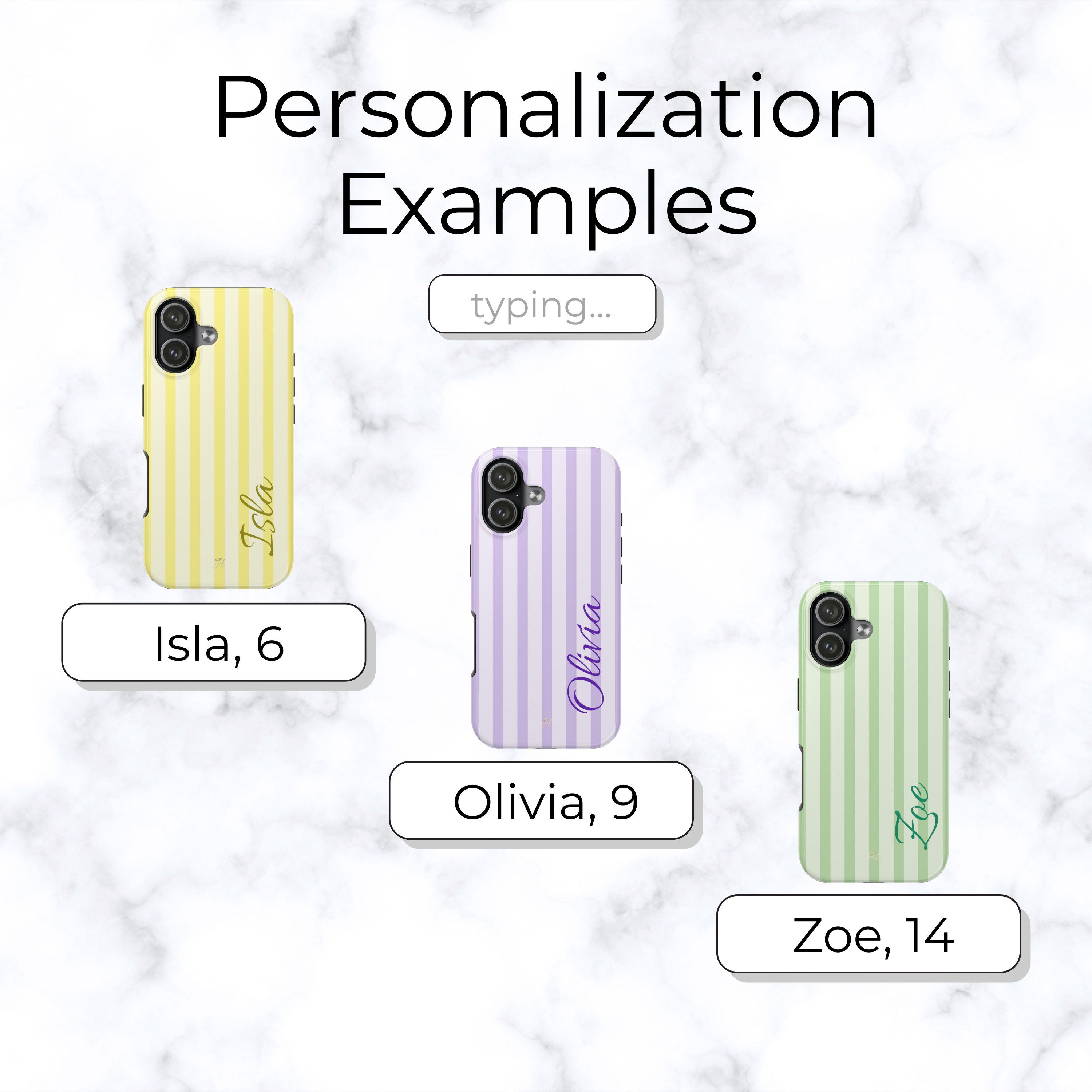 Personalized Name Phone Case - Halo Collective