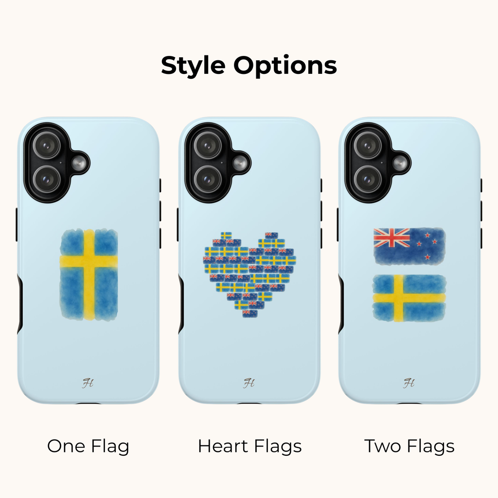 Custom Flag Watercolor Phone Case