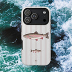 Trout Fish Phone Case | Gray Stripes