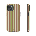 Pear Double Stripe Phone Case