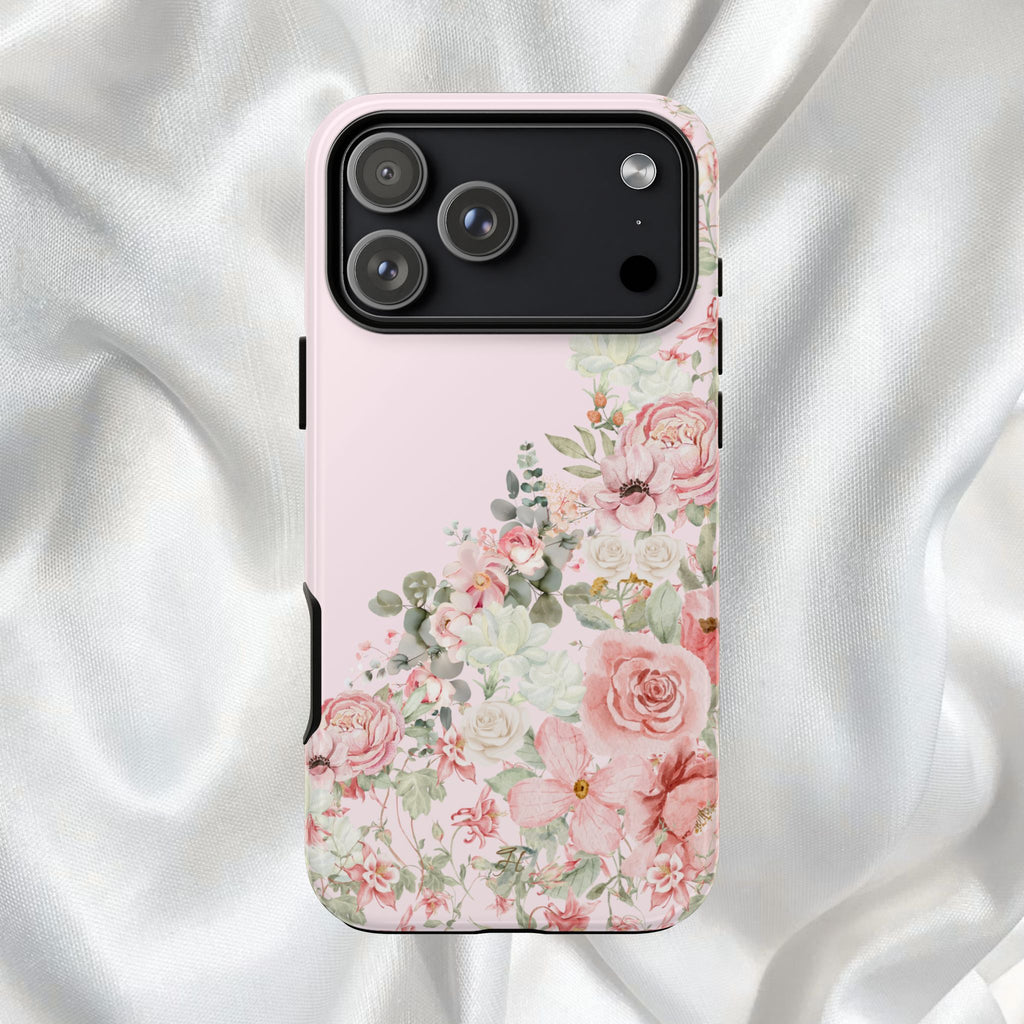 Pink Floral Climb Phone Case