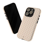 Strawberry Cream Polka Dot Phone Case - Halo Collective