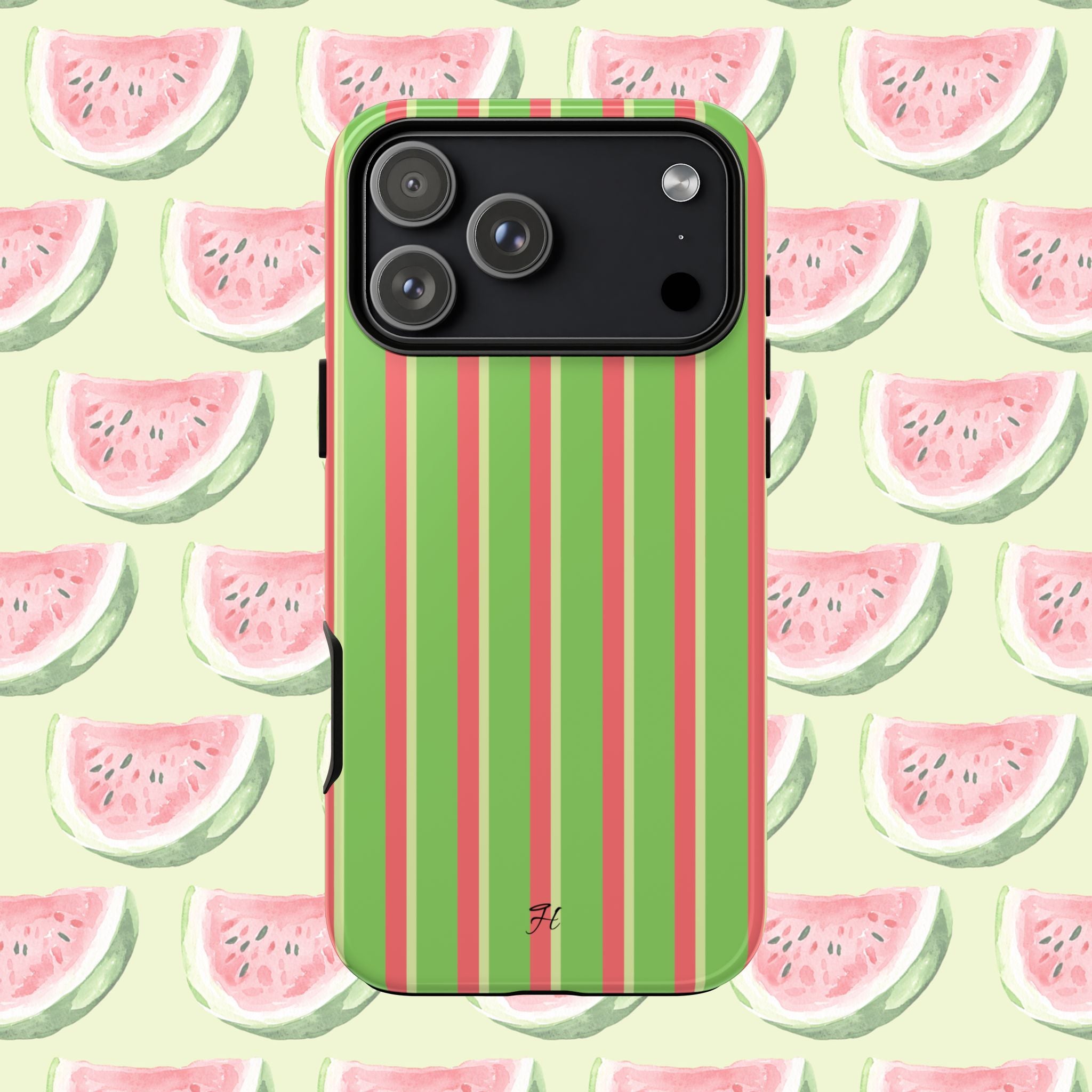 Watermelon Double Stripe Phone Case