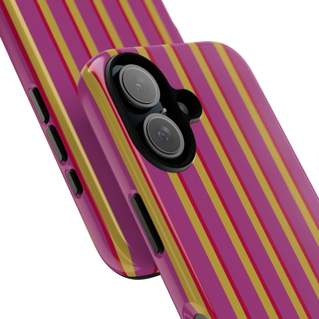 Passionfruit Double Stripe Phone Case
