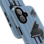 Piano Blue Phone Case - Halo Collective