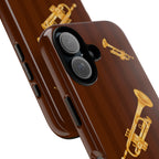 Trumpet Brown Phone Case - Halo Collective