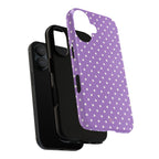 Lavender Polka Dot Phone Case - Halo Collective