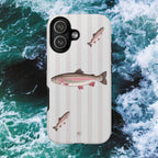 Trout Fish Phone Case | Gray Stripes