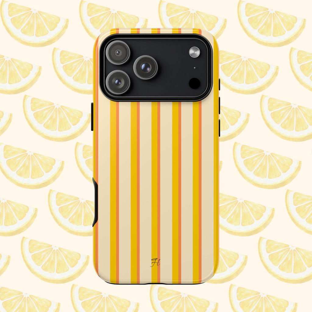 Citrus Double Stripe Phone Case