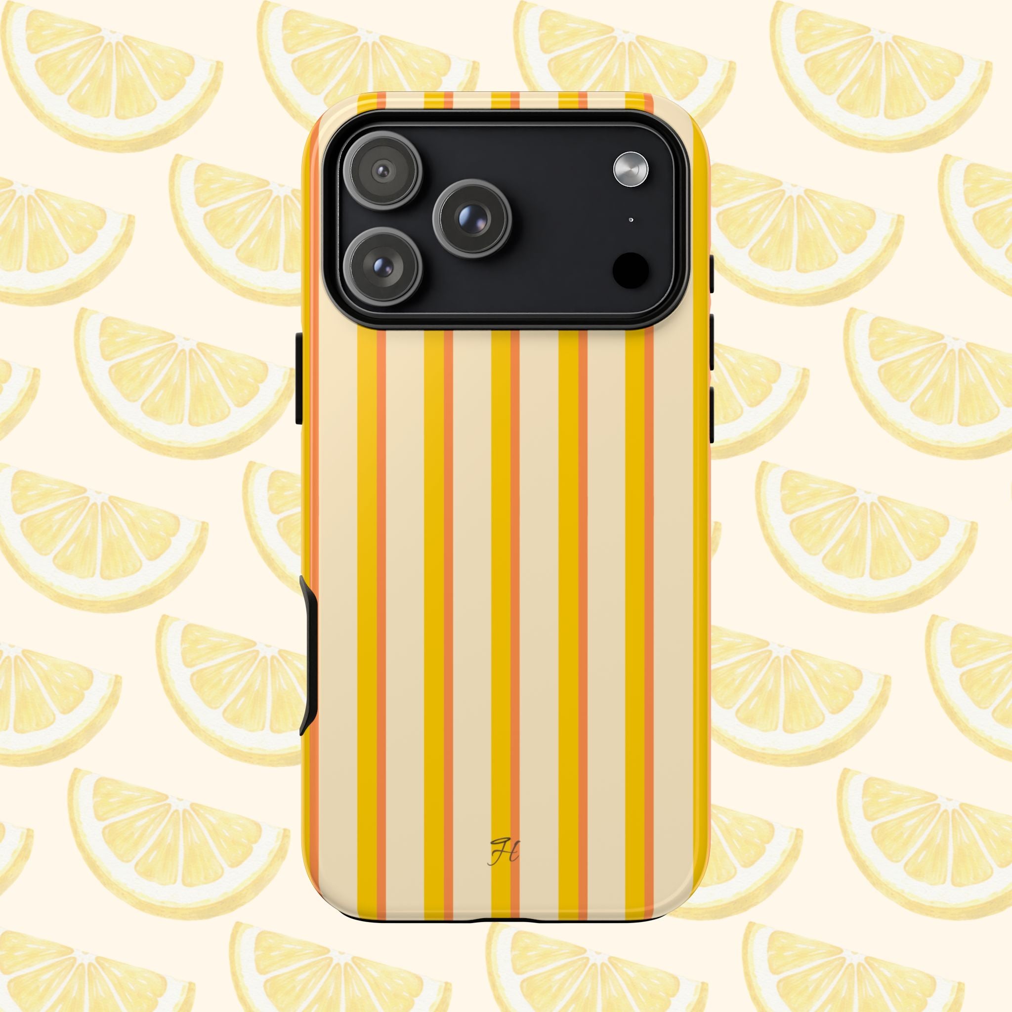 Citrus Double Stripe Phone Case