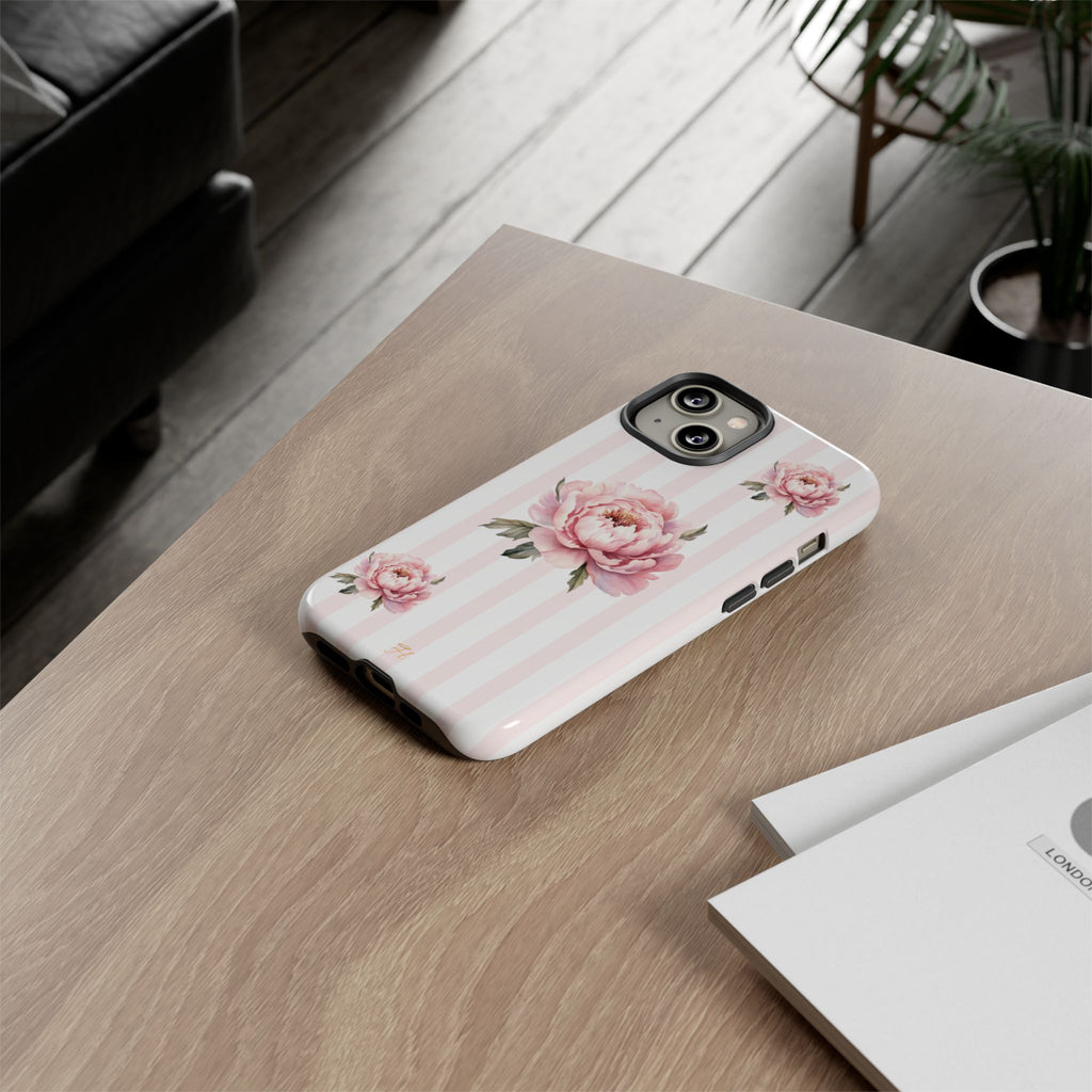 Peony Pink Phone Case - Halo Collective
