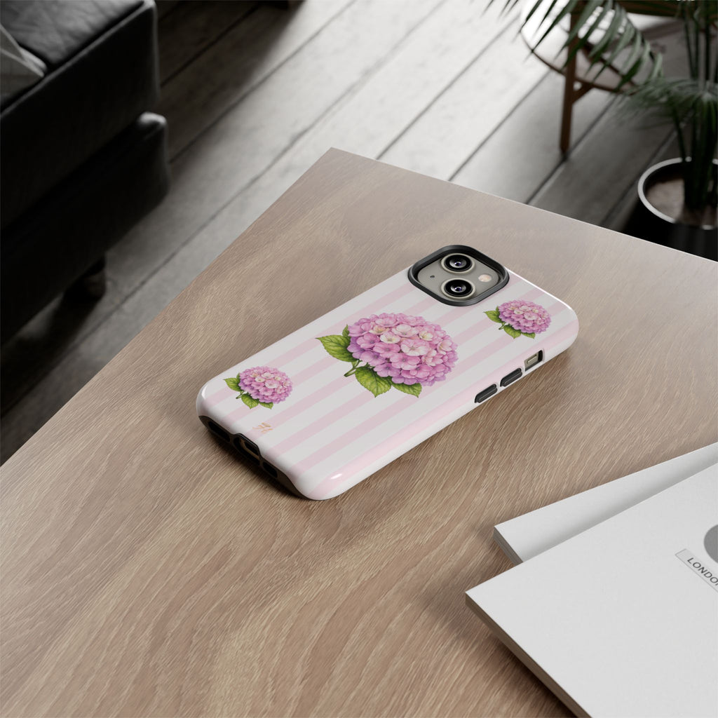 Hydrangea Lilac Phone Case - Halo Collective