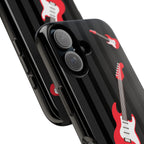 Electric Guitar Red Phone Case - Halo Collective