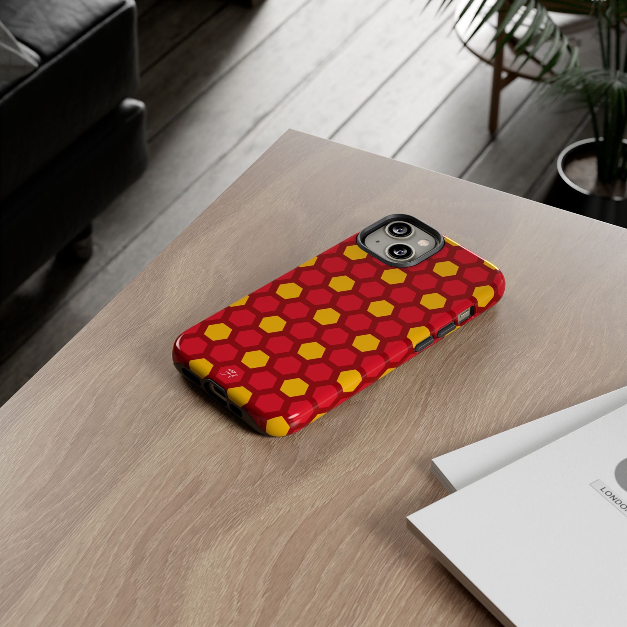 Flame Hex Phone Case
