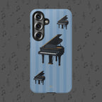 Piano Blue Phone Case - Halo Collective