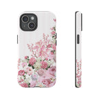 Pink & White Floral Climb Phone Case