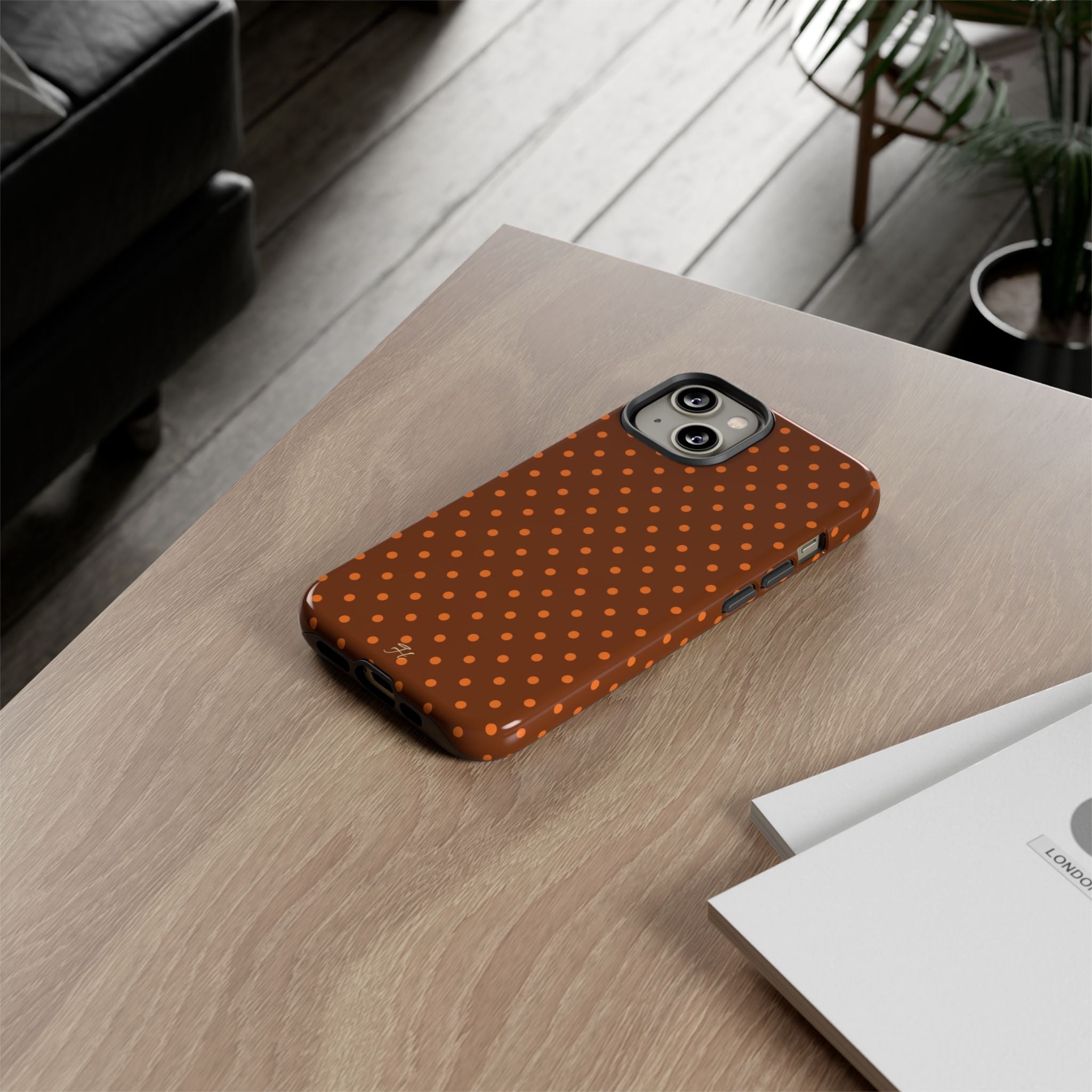 Autumn Polka Dot Phone Case - Halo Collective