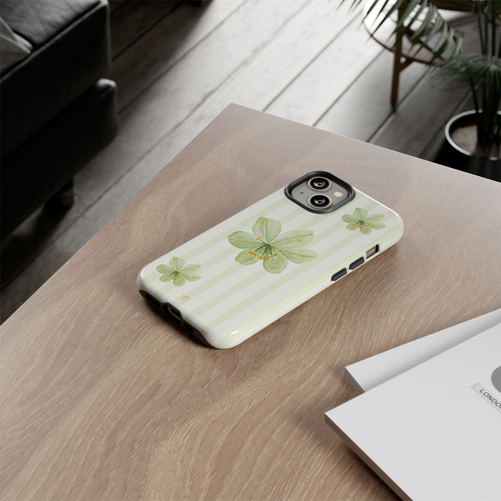 Clivia Green Phone Case - Halo Collective