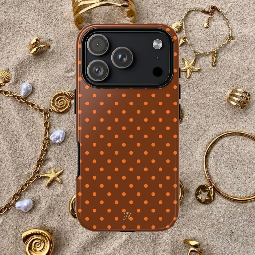 Autumn Polka Dot Phone Case - Halo Collective