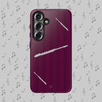 Flute Dark Magenta Phone Case - Halo Collective